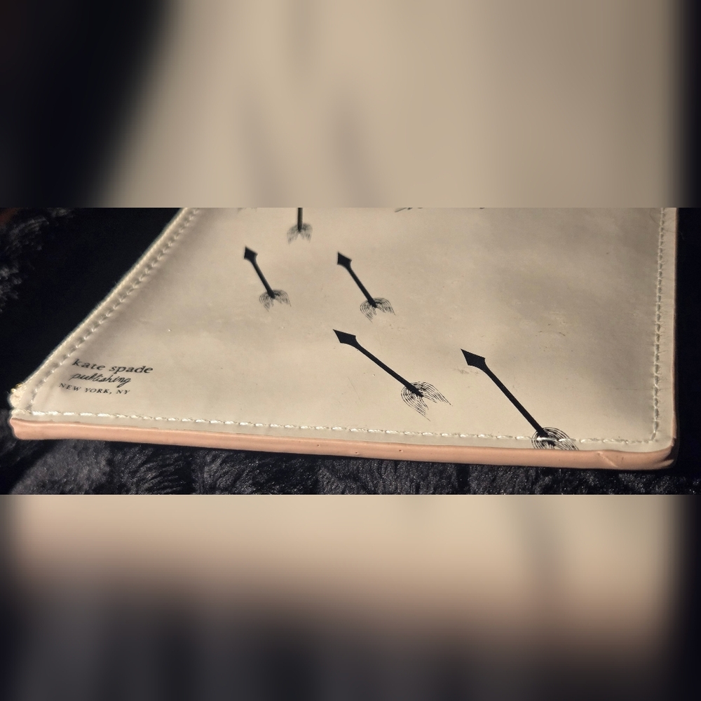 EUC Rare Kate Spade Jane Austen "Emma" Pencil Pouch / Clutch - Picture 5 of 10
